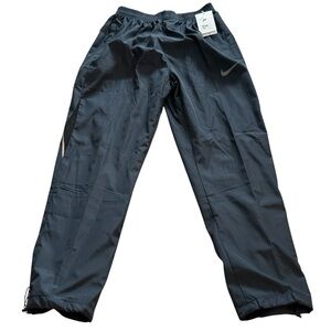 Nike Men's Storm Fit Track Pants XXL Navy Elastic Waist  Zip Pocket New W/Tags